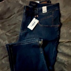 Judy Blue jeans dark blue straight leg high waist 16w
